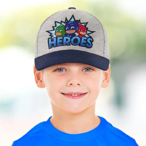 Miniatura 2 de PJ Masks Sombrero de béisbol para niños de 2 a 7 años máscaras de pijama para niños gris 4 a 7 años de EE UU Gris