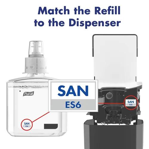 Miniatura 7 de PURELL Gel desinfectante de manos avanzado, aroma limpio, repuesto de 40.6 fl oz para dispensador automático de desinfectante de manos PURELL ES6