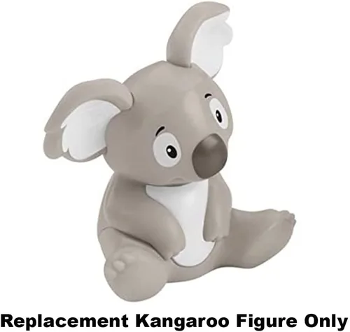 Miniatura 3 de Figura de oso koala gris de repuesto para Fisher-Price Little People Safari Animal Friends Playset - GFL22