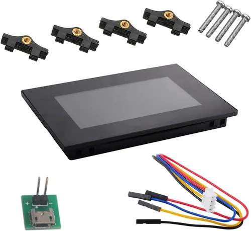 Nextion Inteligente 4.3 pulgadas HMI Display 5V Pantalla táctil capacitiva 480x272 TFT LCD w/caja de gabinete para Arduino (NX4827P043-011C-Y)
