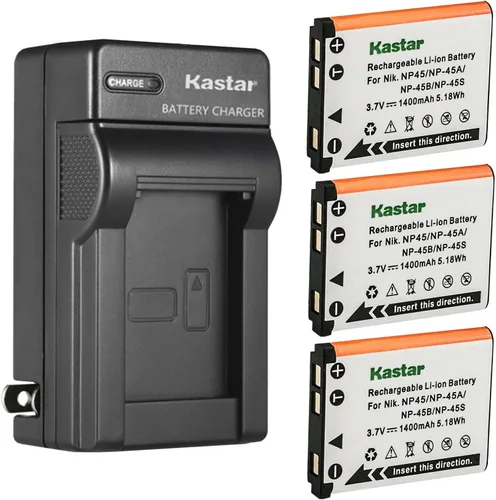 Miniatura 6 de Kastar Cargador de batería de pared AC para Fujifilm FinePix J30 FinePix J32 FinePix J35 FinePix J38 FinePix J40 FinePix J100 FinePix J110W FinePix