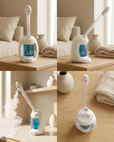 Miniatura 6 de Vaporizador Facial - Vaporizador Facial Iónico Nano para Limpieza Profunda Facial, Vaporizador para Esteticista, Vaporizador Facial Profesional