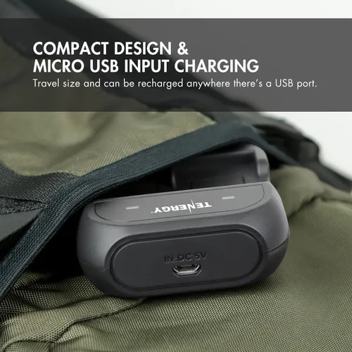 Miniatura 2 de Tenergy Batería recargable de 9 V, 250 mAh, paquete de 4 baterías NiMH Square con cargador de batería de 2 bahías de 9 V para alarma de humo/detector