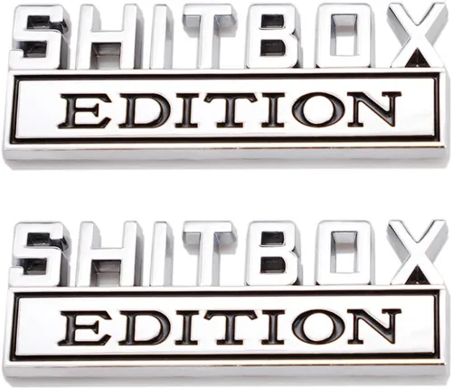 Miniatura 32 de Fuck IT Edition, emblema para el lado del coche, parte trasera, capó, puerta del maletero, 3D, para F 150, F250, F350, Silverdo, 1500, 2500, Sierra