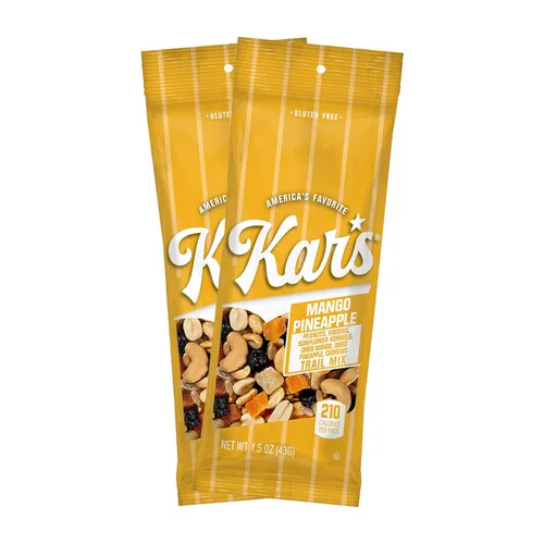 Miniatura 10 de Kar's Nuts Cranberry Almond Delight Trail Mix, paquetes individuales de 3 onzas, paquete a granel de 42, aperitivos sin gluten