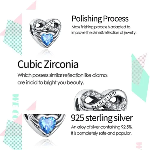 Miniatura 29 de Christmas Halloween Charm 925 Sterling Silver Openwork Bead for Charm Bracelets and Necklaces,Jewelry Gifts Women
