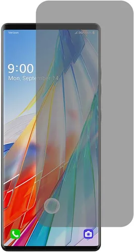 Miniatura 5 de Protector de pantalla curvo para LG Wing 5G 3D, [2 unidades] Cobertura completa HD transparente antiarañazos antihuellas, protector de pantalla
