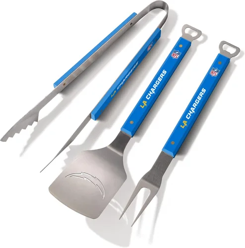 YouTheFan NFL Spirit Series - Juego de barbacoa de 3 piezas