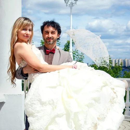 Miniatura 7 de Toddmomy Sombrilla de encaje con diseño floral blanco, sombrilla vintage de boda, sombrilla de novia, accesorios de escena de fotografía para baby