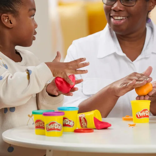 Miniatura 3 de Play-Doh - Compuesto para modelado, paquete de 24 colores, no tóxico, latas de 3 onzas de colores surtidos, suministros de regreso a clases