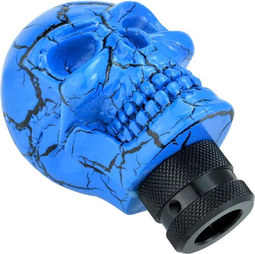 Miniatura 8 de Pomo de palanca de cambios de carreras de esqueleto para coche, palanca de cambios de calavera, se adapta a la mayoría de transmisiones automáticas