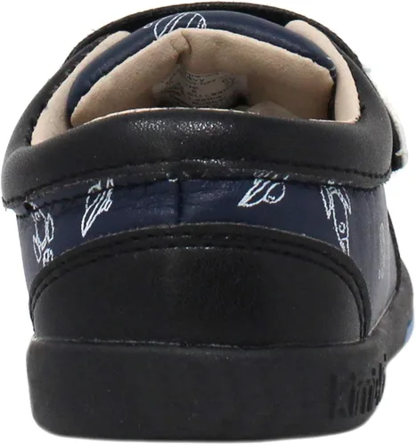 Miniatura 4 de Kimi Kai First Walker - Zapatillas de deporte de piel con nave espacial para niños