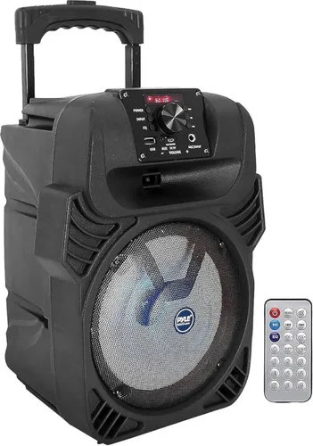 Miniatura 8 de Portable Bluetooth PA Speaker System - 300W Rechargeable Outdoor Bluetooth Speaker Portable PA System w/ 8” Subwoofer 1” Tweeter, Microphone in
