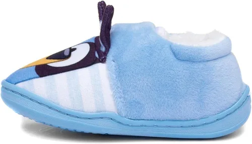 Miniatura 4 de Bluey Pantuflas para niños pequeños con correa de orejas 3D, zapatos de casa