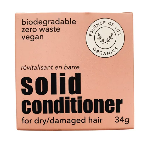 Miniatura 3 de Essence of Life Acondicionador sólido vegano sin residuos (para cabello seco/dañado)