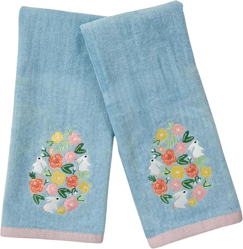 Miniatura 22 de Serafina Home Toallas de mano de baño irlandesas del día de San Patricio: suave y absorbente para invitados de cocina con bordado de trébol verde