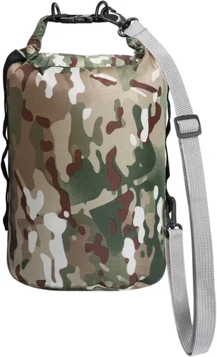 Miniatura 7 de Bolsas secas impermeables, pequeñas y ligeras con correa para tabla de remo, kayak, pesca, camping, senderismo (3L)