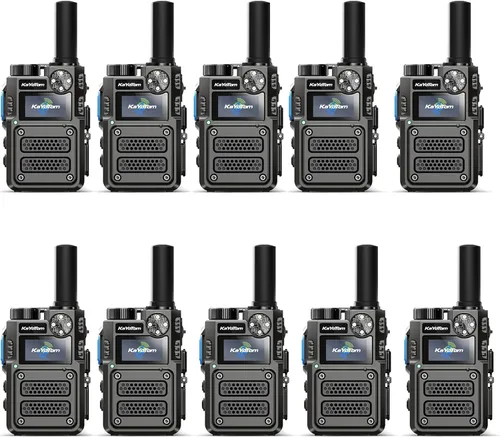 Miniatura 17 de Walkie Talkies de largo alcance ilimitado gratuito de por vida para adultos, radios bidireccionales rápidas 4G LTE PoC de larga distancia
