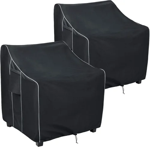 Miniatura 16 de FORSPARK Funda para sofá de patio, impermeable, resistente a los rayos UV, protector de sofá para exteriores, 79 pulgadas de ancho x 38 pulgadas