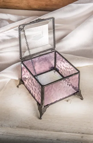 Miniatura 5 de Regalo de graduación personalizado para ella, joyero de cristal, recuerdo grabado para graduados de secundaria o graduación universitaria clase