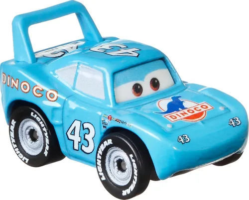 Miniatura 6 de Mattel Disney Pixar Cars Mini Racers, paquete de 10 vehículos coleccionables de juguete para niños y coleccionistas a partir de 3 años