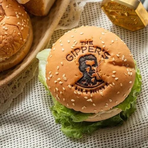 Miniatura 2 de Sello de hierro de marca para alimentos, pan, hamburguesas, pasteles, tostadas, carne de res, filete, sello de latón personalizado, regalo