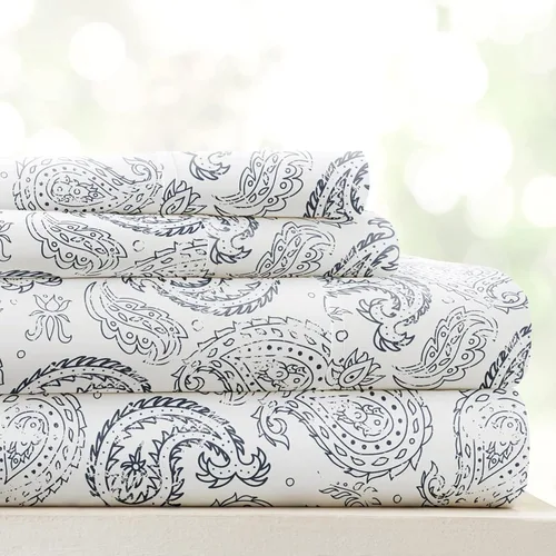 Miniatura 57 de Linen Market Sábanas para cama de tamaño King (azul claro) – Duerme mejor que nunca con estas sábanas King suaves y refrescantes – Bolsillo profundo
