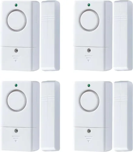 Sensor de alarma de puerta, alarma para puertas al abrir, alarma de puerta de ventana de 120 DB, alarmas de puerta para seguridad de los niños,