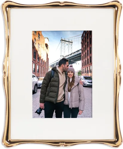 Miniatura 10 de Lawrence Frames Marco de metal, romance, bronce, 4x4
