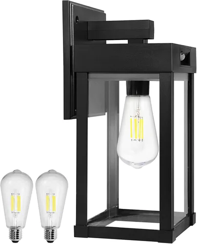 Miniatura 7 de Luces Solares de Pared para Exteriores, Aplique con Sensor de Movimiento con 3 Modos de Iluminación, Luminarias de Porche Exterior del Atardecer al
