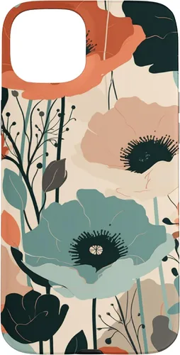 Miniatura 9 de Funda para iPhone 11 Pro Max Minimal Poppy Flower Boho Floral Cute Aesthetic