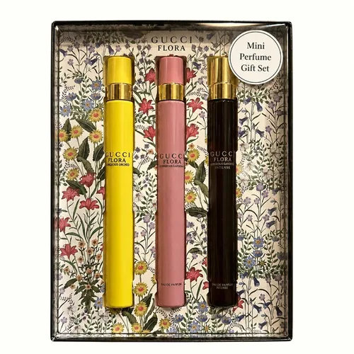 Miniatura 9 de Gucci Flora Gorgeous Magnolia Perfume para mujer EDP Mini Splash 0.16 onzas líquidas