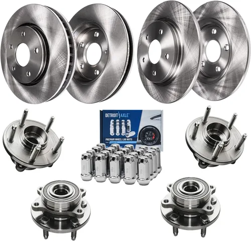 Miniatura 40 de Detroit Axle - 4WD - Rotores de disco delantero de 13.031 in de repuesto para Ford Excursion F-250 F-350 Super Duty 1999-2004 - Juego de 3 piezas