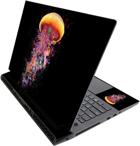 Miniatura 111 de MightySkins - Skin brillante con purpurina para Alienware M17 R3 (2020) y M17 R4 (2021) - Diversión de los años 90 Acabado duradero con purpurina