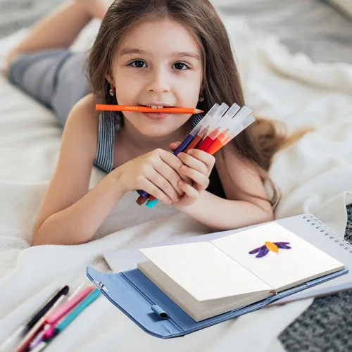 Miniatura 7 de Diario CAGIE con cerradura para mujeres, regalos de diario de privacidad de envoltura completa para niñas, cuaderno de línea gruesa de 224 páginas
