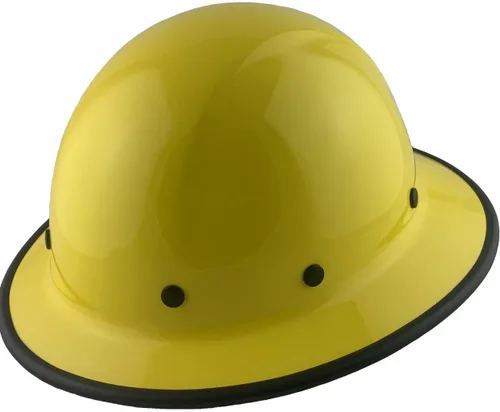 Miniatura 10 de Wolfjaw - Casco duro de fibra de vidrio de ala completa con suspensión de trinquete de 8 puntos, añade bordes y bolsa