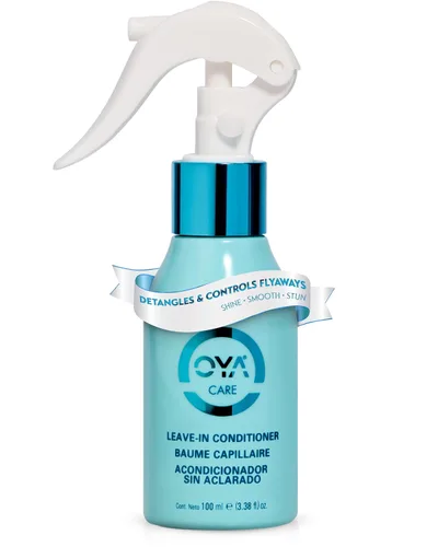 OYA Spray acondicionador sin enjuague – desenreda, desencrespamiento e hidrata – Para cabello natural, teñido y encrespado – Aceite de argán