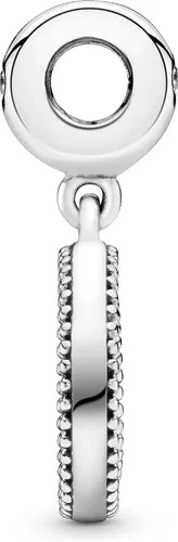 Miniatura 3 de PANDORA Joyería colgante de árbol genealógico giratorio con circonita cúbica en plata de ley, Metal Esmalte, Circonita cúbica