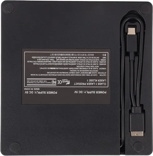 Miniatura 6 de VBESTLIFE Unidad óptica portátil,para unidad SATA de 0.500 in/0.374 in,Unidad externa desmontable USB3.0/USB2.0 5 Gbps, lector de unidad de CD