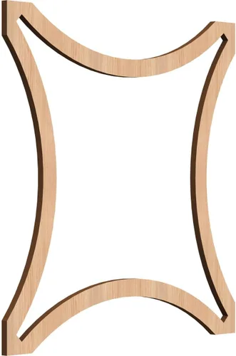 Miniatura 43 de Lilley Paneles decorativos de pared de madera con calado, extra pequeños, 7 3/8 pulgadas de ancho x 7 3/8 pulgadas de alto x 1/4 pulgadas de alto