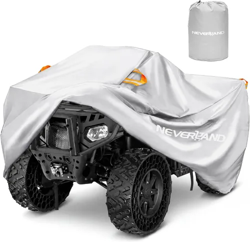 Miniatura 10 de NEVERLAND Cubierta para ATV Impermeable de Servicio Pesado Cubierta para Vehículo de 4 Ruedas Cubierta para Quad Resistente a Todas las Condiciones
