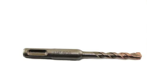 Miniatura 3 de TMAX Juego de 5 brocas de martillo giratorio SDS Plus (1/4 x 2 x 4 pulgadas) con punta de carburo para perforar hormigón, cemento, piedra, ladrillo