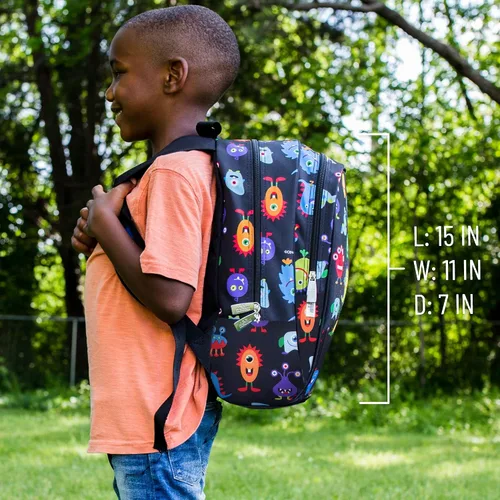 Miniatura 6 de Wildkin - Mochila infantil de 15 pulgadas para niños y niñas