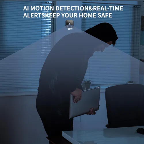 Miniatura 3 de Mini cámara de seguridad inalámbrica 4K HD pequeña cámara magnética inteligente para el hogar, cámara WiFi micro cámara con detección de movimiento