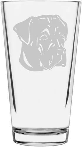 Miniatura 15 de Perro de Presa Canario - Vaso de pinta personalizado con temática de perro grabado multiusos, 16 onzas