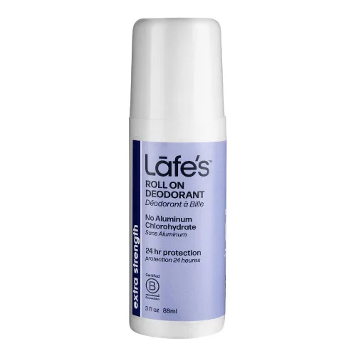 Lafe's Desodorante natural | Desodorante natural roll-on de 3 onzas sin aluminio para hombres y mujeres | Sin parabenos y sin bicarbonato de sodio