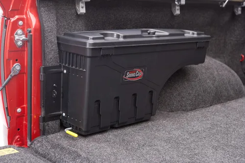 Miniatura 9 de RealTruck UnderCover SwingCase - Caja de almacenamiento para caja de camioneta; SC301P; compatible con Dodge Dakota 1987-2013 del lado del pasajero