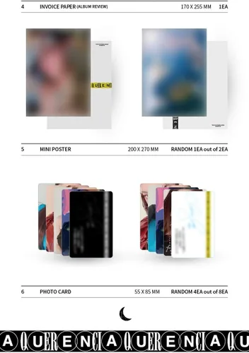 Miniatura 4 de CHUNGHA - Querencia (1er Álbum de Estudio) Álbum+Póster Plegado+Juego de Tarjetas Fotos Extra