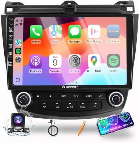 2G+64G CarPlay Android Navegación Automática Estéreo GPS Radio Reverse Cámara Pantalla 10 "IPS Pantalla Táctil Headunit Tablet Pad Media Player para
