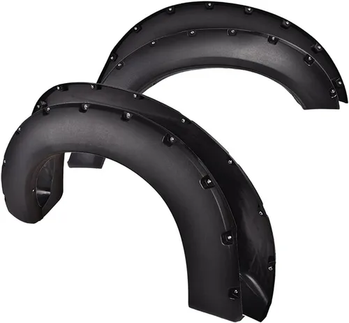 Miniatura 16 de G-PLUS Kit de guardabarros compatible con Ford F250 F350 Super Duty 1999-2007 (no compatible con modelos duales), cubierta protectora de rueda
